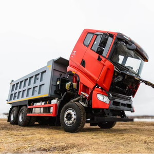 Camión Volquete SYZ320C-8S de 20cbm de Capacidad de Carga, Resistente, para Transporte en Sitios Estrechos en Indonesia - Product Image 1