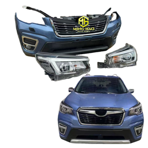 Cho Subaru XV Forester Bumper lưới tản nhiệt đèn sương mù tản nhiệt động cơ mui xe Bumper Kit Side Bảng điều chỉnh đậu xe cảm biến bội thu - Product Image 6