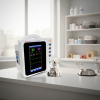 Moniteur de chirurgie vétérinaire avancé avec option ETCO2, moniteur patient vétérinaire anti-interférence pour salle d'opération
