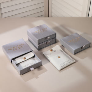 Özel Logo ile lüks dikdörtgen kare karton kağıt mücevher kutusu PC malzeme halka ekran kılıfı ambalaj içerir - Product Image 2