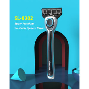 Goodmax Manual <b>Razor</b> Stainless Steel 5 Layer Blades For <b>Men</b> Face Shaving - Product Image 4