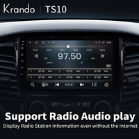 Autoradio Android Krando 9 pouces pour Mitsubishi L200 2015-2019, système de navigation automobile, unité centrale de voiture, Apple Carplay sans fil, multimédia