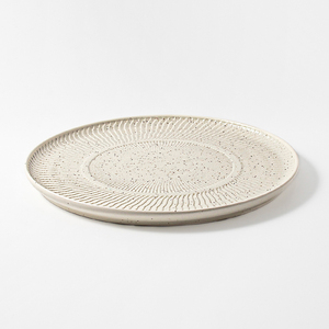 Plat principal de restaurant Vaisselle Assiette en céramique Salle à manger fine Utilisation Tacheté Design Porcelaine Plats Vaisselle Entrées Assiette plate - Product Image 5