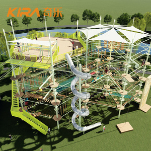 Kira thiết bị giải trí dây khóa học công viên chủ đề phiêu lưu đất trong nhà sân chơi ngoài trời - Product Image 6