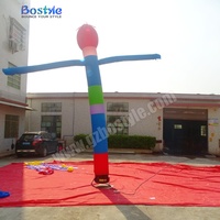 Danseur gonflable commercial, Sky Dancer, homme à bras oscillants gonflable pour la promotion d'événements, ouverture de magasin, décoration