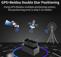 4G GPS Tracker Mini Hidden Plug & Play OBD OBD2 mit Diagnose 4G OBD2 GPS Tracker