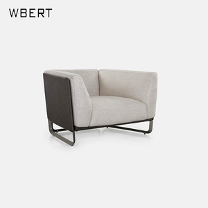 WBERT Italian High-Back <b>Recliner</b> <b>Chair</b> Light Luxury Single <b>Office</b> Negotiation <b>Chair</b> Casual Fashion Sales Room Living Room <b>Chair</b> - Product Image 2