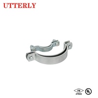 Collier de serrage UTT60 FM UL antismétallique en acier au carbone – Clip/support métallique de qualité supérieure pour conduites de sprinklers industriels