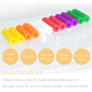 Aligner Chewies con Grip Stick 1PCS Chompers de silicona Aligner Bandejas Seaters para <span class=keywords><strong>Invisalign</strong></span> Aligners - Product Image 4
