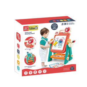 <span class=keywords><strong>Pizarra</strong></span> de Dibujo y Escritura para Niños, Juguetes Educativos 2 en 1, <span class=keywords><strong>Pizarra</strong></span>, <span class=keywords><strong>Caballete</strong></span> de Dibujo, Mesa de Aprendizaje, <span class=keywords><strong>Pizarra</strong></span> Blanca - Product Image 3