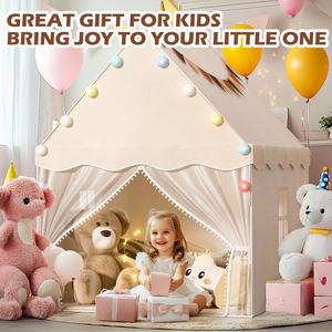 Tienda de Campaña Infantil de Tela de Poliéster Resistente, Diseño de Casa de Árbol de Navidad, <span class=keywords><strong>Juguete</strong></span> de Interior para Niños, Regalo Perfecto - Product Image 2