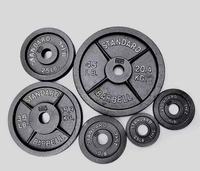Plaques de poids Standard en fonte pour entraînement de poids, vente en gros, haute qualité