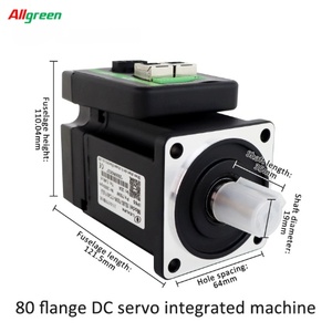 Contrôleur de moteur servo intégré 3000 tr/min DC48V20A IP65 750W 2.4N.m pour applications médicales/CNC/robotique - Product Image 3