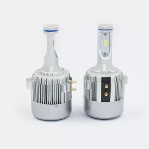 Ampoules de phare LED H7 pour voiture 6000K Super lumineuses 80W 9600lm pour Vw Golf GTI Blanc H7 Phare LED Antibrouillard pour printemps - Product Image 1