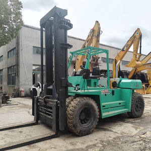 Chariots élévateurs d'occasion Mitsubishi FD150 FD160 pour entrepôt avec moteur d'origine japonaise 15000 kg en stock - Product Image 6