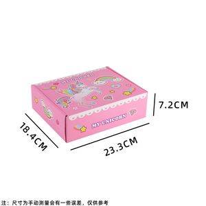 Caja de Regalo de la Serie Unicornio para Niños, Set de Papelería para Regalo de Cumpleaños, Caja de Regalo para Estudiantes - Product Image 6