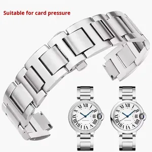Correa <span class=keywords><strong>de</strong></span> Reloj Bleu <span class=keywords><strong>de</strong></span> Lujo <span class=keywords><strong>de</strong></span> 22 mm, Transpirable, <span class=keywords><strong>de</strong></span> Acero Inoxidable 304 para Hombre y <span class=keywords><strong>Mujer</strong></span>, Compatible con iWatch - Product Image 4