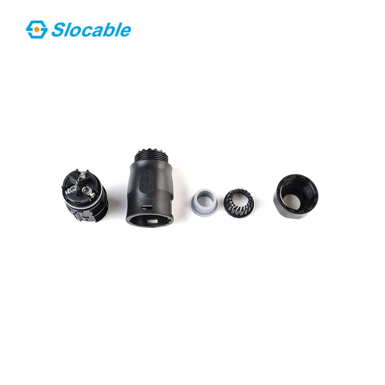 Slocable New Arrivals Betteri BC01 3 Pin AC Female PV Co<i></i>nnector to European Socket Plug Extension Cable