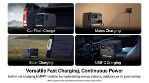 Estación de Energía Portátil Power 1000 Mini, 1008Wh, 1000W, Batería LiFePO4, Carga Solar, Suministro de Energía de Emergencia para Exteriores, Camping, Drones - Product Image 4