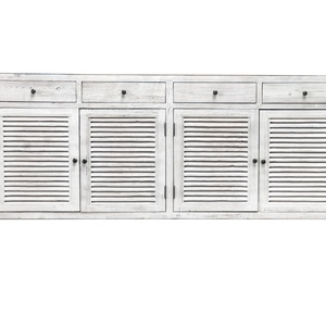 Aparador de Madera Reciclada de Estilo Rústico de Alta Calidad, Mueble Auxiliar para Pasillo, Gabinete de Madera para Sala de Estar - Product Image 5
