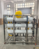 Système de traitement d'eau par osmose inverse industriel robuste 3000 LPH (3 T/H) pour la réaménagement et la mise à niveau des usines