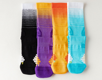 Chaussettes de basketball d'élite pour enfants de haute qualité, tricotées, avec coussinets solides, à séchage rapide, compression et semelle antidérapante