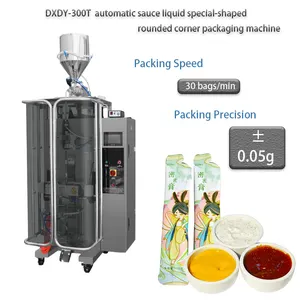 Automatic Round Corner Honey Stick Packing Machine Syrup Ketchup Sauce Cream Sachet Sealing Filling Packing Machine 10ml