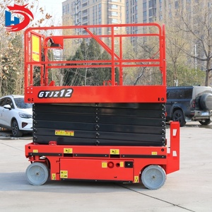 Plataforma Elevadora de Tijera de 14 m para Mantenimiento Industrial, Plataforma Elevadora de Tijera de Alta Resistencia, Plataforma Elevadora de Tijera Eléctrica Compacta - Product Image 4