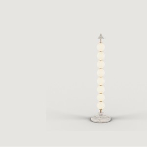 Lámpara de pie con forma de calabaza, fuente de luz LED, control por interruptor, 25000 horas de duración, para sala de estar, dormitorio, iluminación ambiental - Product Image 2