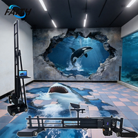 Impresora Automática de Inyección de Tinta 3D para Paredes y Pisos con Certificación CE Faith, para Impresión de Murales Publicitarios