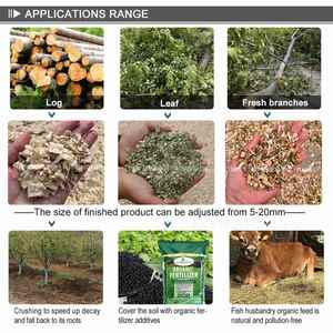 Máy Nghiền Gỗ Chi Nhánh Cây Cắt Thiết Bị Cho Bán Cây Gốc Máy Xay Gỗ Chipper Cây Trồng Máy - Product Image 2