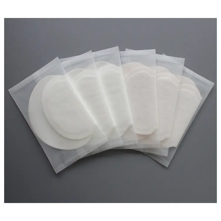Almofadas descartáveis anti-suor para braço, venda quente de alta qualidade, espessura branca, alta qualidade, com estoque suficiente