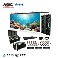 Écran LED portable XGC P3.91 pour scène de concert extérieure, résolution 8K, HDR10+, étanche IP65, garantie 3 ans, compatible lumière du soleil