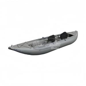 <span class=keywords><strong>Kayak</strong></span> Inflable <span class=keywords><strong>Doble</strong></span> de 420 cm, Color Gris, Certificado CE, Ideal para Pesca, Superventas - Product Image 6