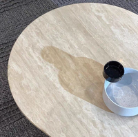 Table basse de salon minimaliste nordique de luxe léger
