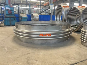 Metall kompensator mit gebundenen Stangen DN350 Metall balg PN16 Flansche Expansions balg - Product Image 5