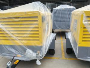 Compresores de aire diésel portátiles impulsados por móvil <span class=keywords><strong>Atlas</strong></span> <span class=keywords><strong>Copco</strong></span> XAHS350, 93KW, 12bar, 360cfm, hechos en China, con motor Cummine - Product Image 5