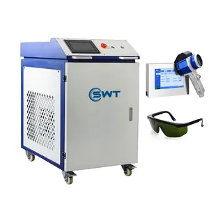 laser cleaning equipment for electrical parts cleaning 100W 1000W pulse laser cleaning machine for paint and rust removal