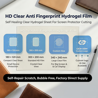 Film protecteur hydrogel personnalisé en gros avec votre logo de marque, taille universelle pour toutes les machines de découpe intelligentes, vente en gros
