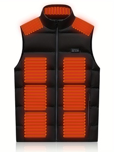 Gilet Unisex intelligente riscaldato 21 Zone con Logo personalizzato a temperatura intera impermeabile a temperatura costante e resistente al vento/gilet esterno - Product Image 5