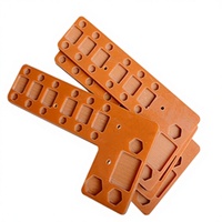 Pièces d'isolation en bakélite usinées sur mesure par CNC, résistantes aux hautes températures, en résine phénolique, pour gabarits et supports de fixation