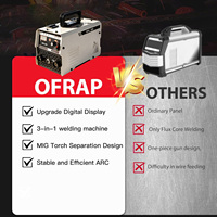 OBO Vente flash Machine à souder portable 3 en 1 MIG/TIG/MMA 110V/220V Inverseur pour métal Haute performance Garantie 1 an