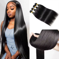 Extensions de cheveux humains vierges en gros, alignées sur les cuticules, double épaisseur, semi-naturelles, invisibles, à bandes adhésives sans couture