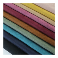 Tissu en suède gaufré en polyester et élasthanne pour vestes et vêtements d'hiver, idéal pour meubles, sacs et canapés - Vente en gros
