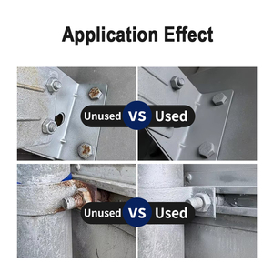 FIBSHIELD 450ml OEM vernice Spray zincata a freddo di alta qualità Anti-ruggine corrosione chimica rivestimento liquido usato galvanizzazione - Product Image 5
