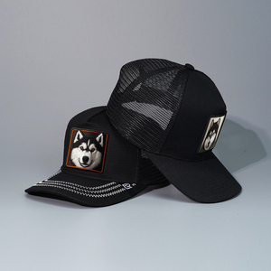 Haute qualité personnalisé Patch Logo <span class=keywords><strong>Manga</strong></span> dessin animé Animal camionneur chapeau personnalisé broderie camionneur maille unisexe adultes sport casquette de Baseball - Product Image 1