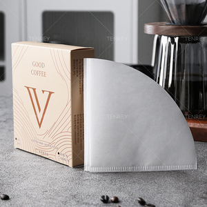 Filtres en <span class=keywords><strong>papier</strong></span> naturel jetables Tenrey V01 V02 compatibles avec la <span class=keywords><strong>cafetière</strong></span> à verser - Product Image 1