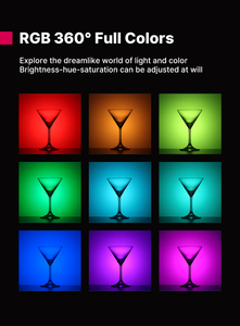 Offres Spéciales Ulanzi VL110 RGB Tube Vidéo Baguette Lumière <span class=keywords><strong>Photo</strong></span> <span class=keywords><strong>LED</strong></span> BÂTON Vidéo Portable Studio Camping Remplir Lumière Avec Sac étanche - Product Image 5