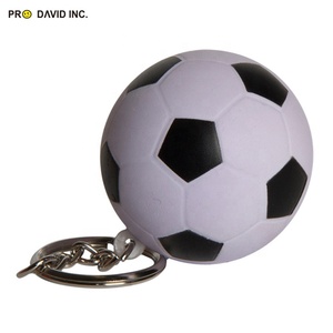 Llavero Antiestrés con Forma de Balón de Fútbol Kawaii, de Espuma de PU, con Impresión de Logotipo Personalizado para Niños - Product Image 5