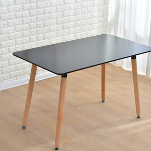 Modern mobilya aksesuarları ahşap konik bacaklar ahşap masa taban kolay kurulum yemek sehpası taban - Product Image 6